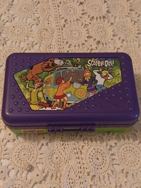 Vintage 2000s Scooby-Doo SpaceMaker Plastic Pencil Box